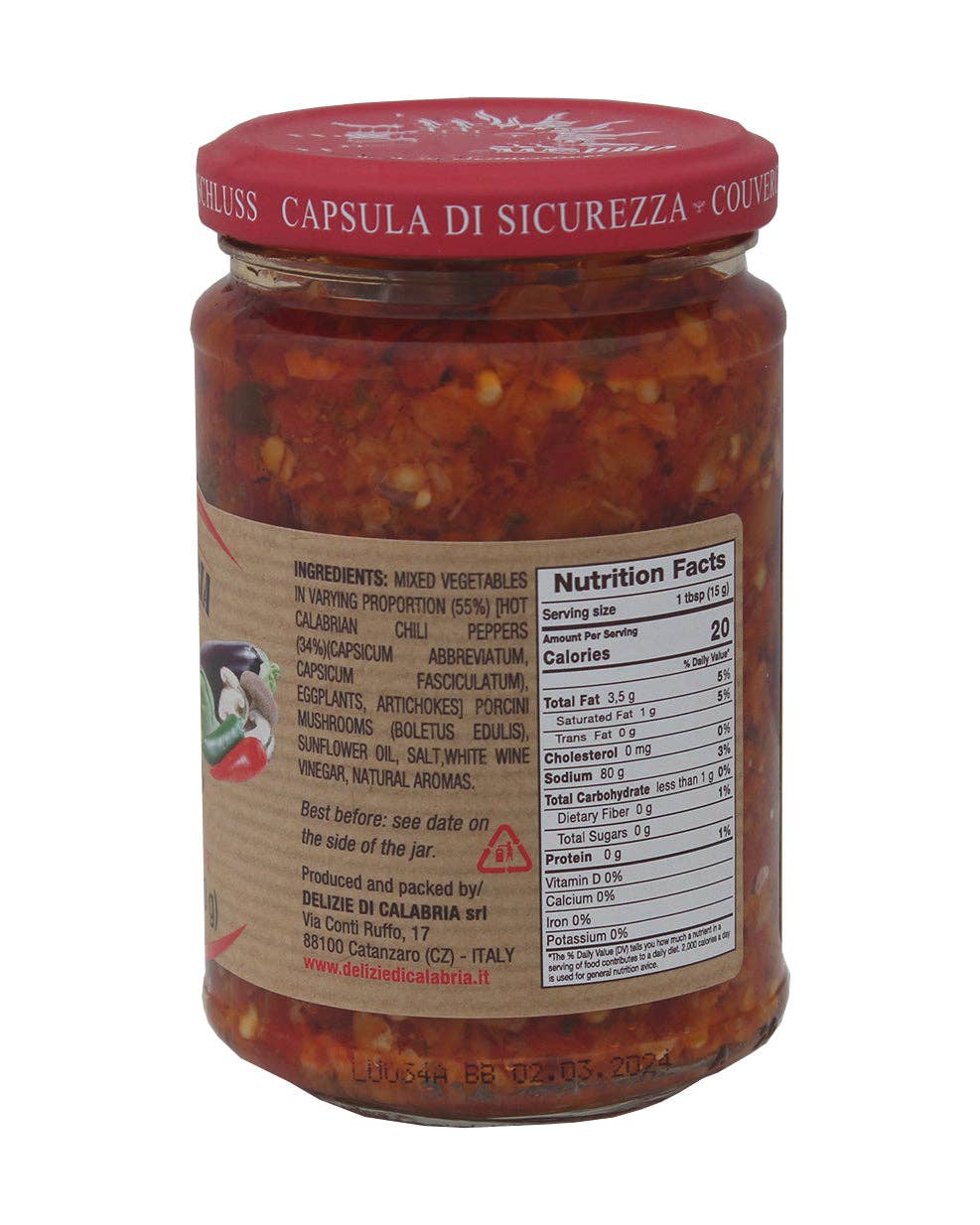 Bomba Calabrese - 9.87oz (280gm)
